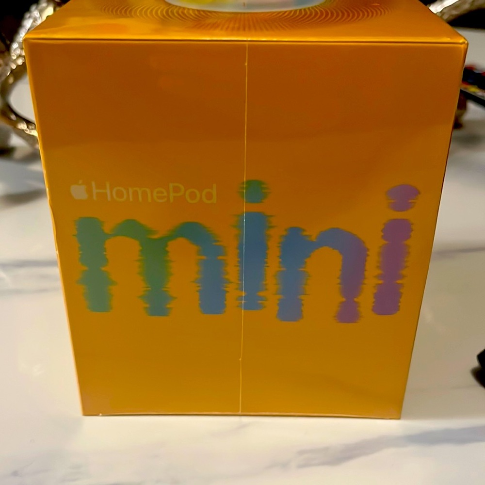 Apple - HomePod mini - Yellow Brand New in box